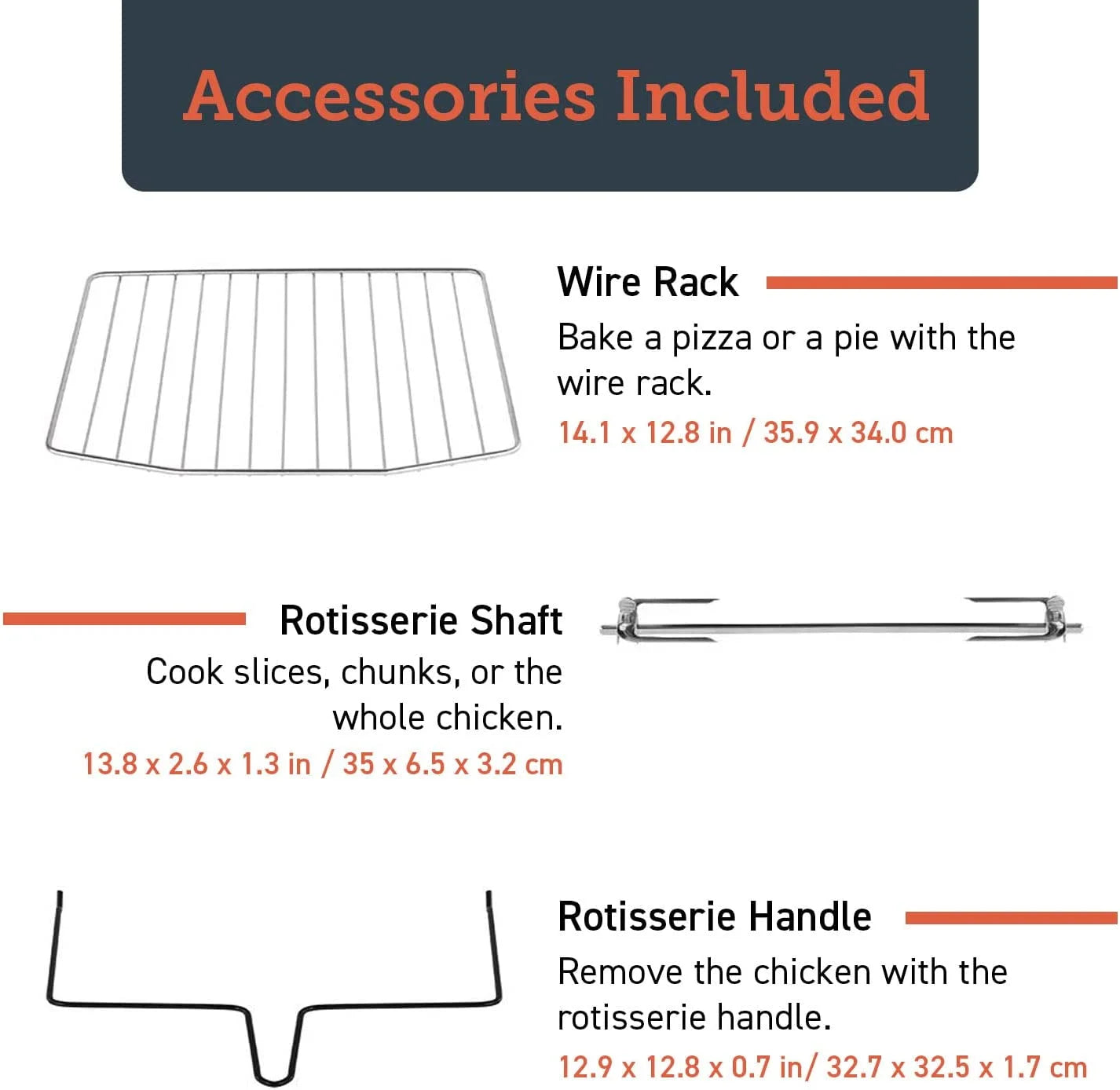 9-Slice Smart Ceramic Air Fryer Toaster Oven, Stainless Steel, Silver