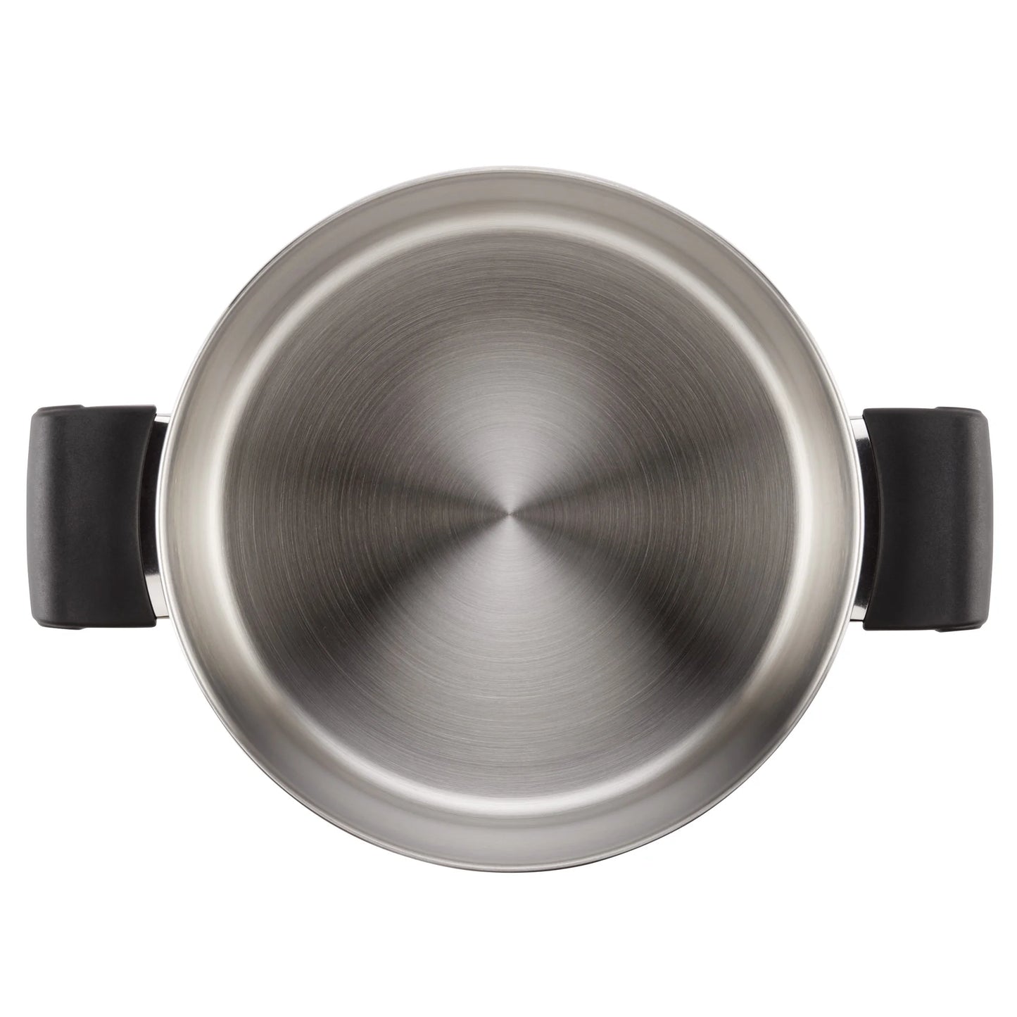 Classic Traditions 12-Piece Induction-Compatible Stainless Steel Cookware Set with Ceramic Nonstick Frying Pans and Cooking Utensils, Metal Utensil Safe and Dishwasher Safe