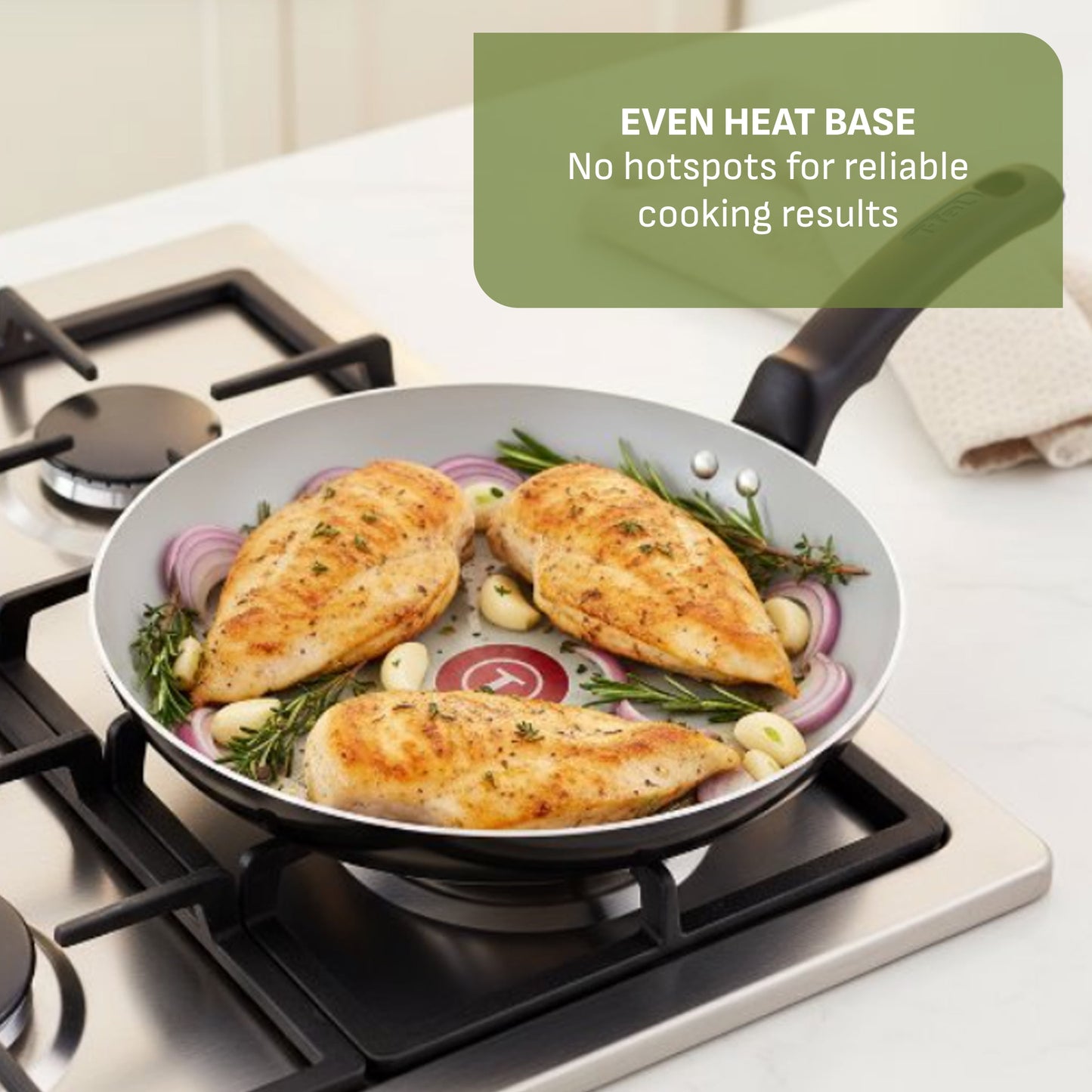 Kitchen Solutions 22-Piece Ceramic Cookware Set in Black