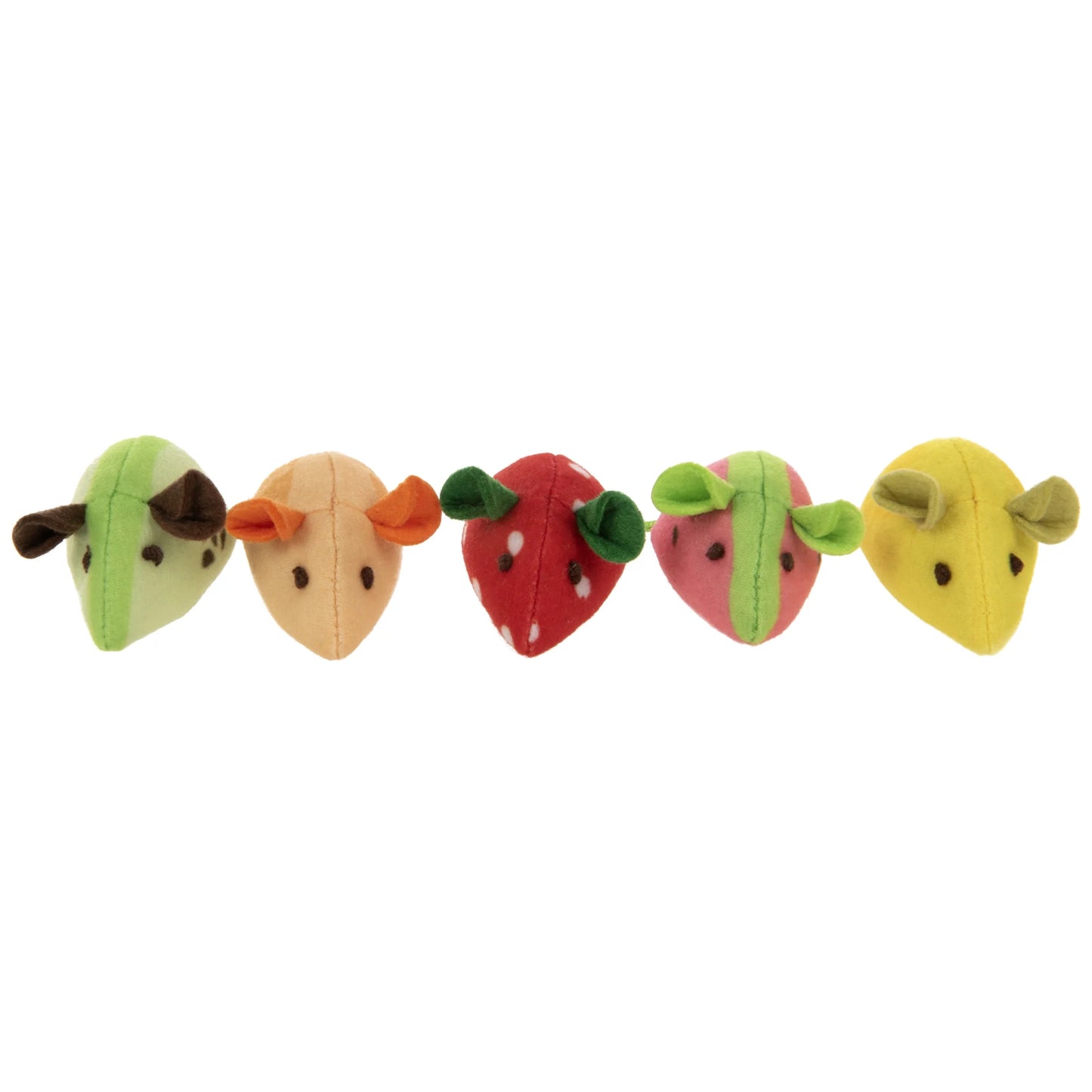 Skitter Slices Plush Cat Toy with Pure Catnip, Single Count