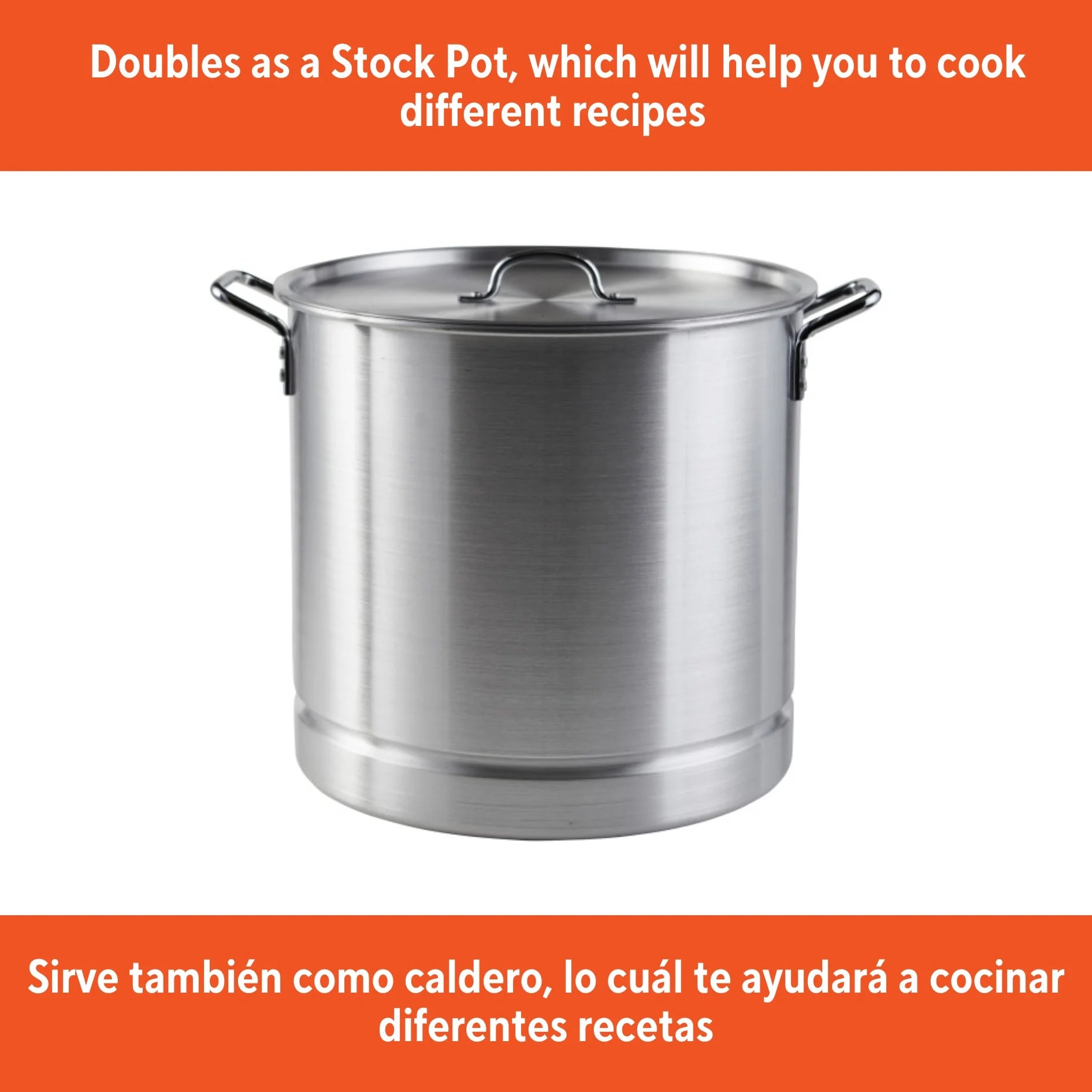 32Qt Aluminum Steamer