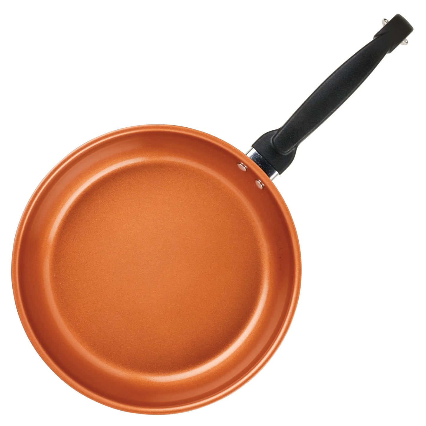 Classic Traditions 12-Piece Induction-Compatible Stainless Steel Cookware Set with Ceramic Nonstick Frying Pans and Cooking Utensils, Metal Utensil Safe and Dishwasher Safe