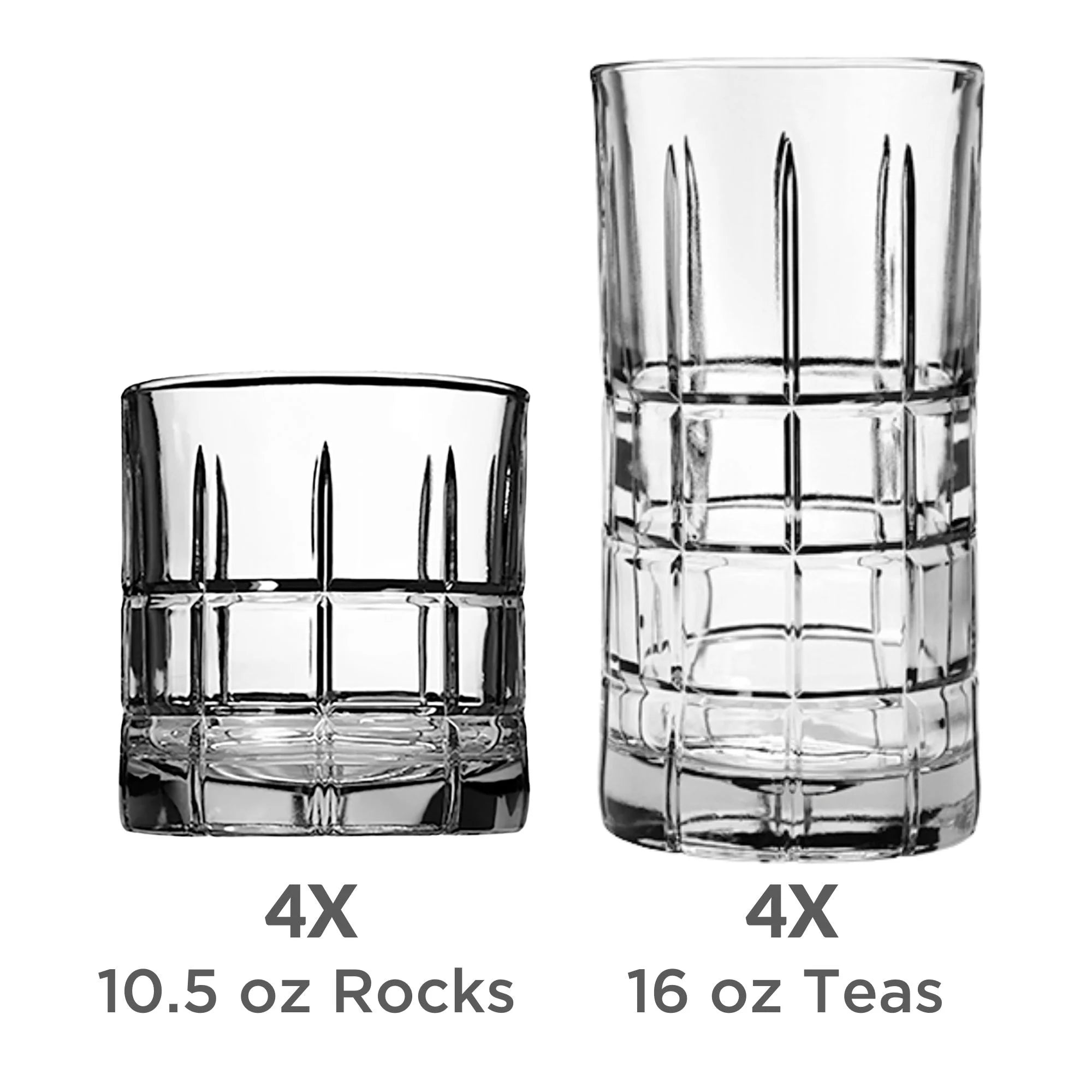 Hudson Glass Drinkware Set - Thumbnail 2
