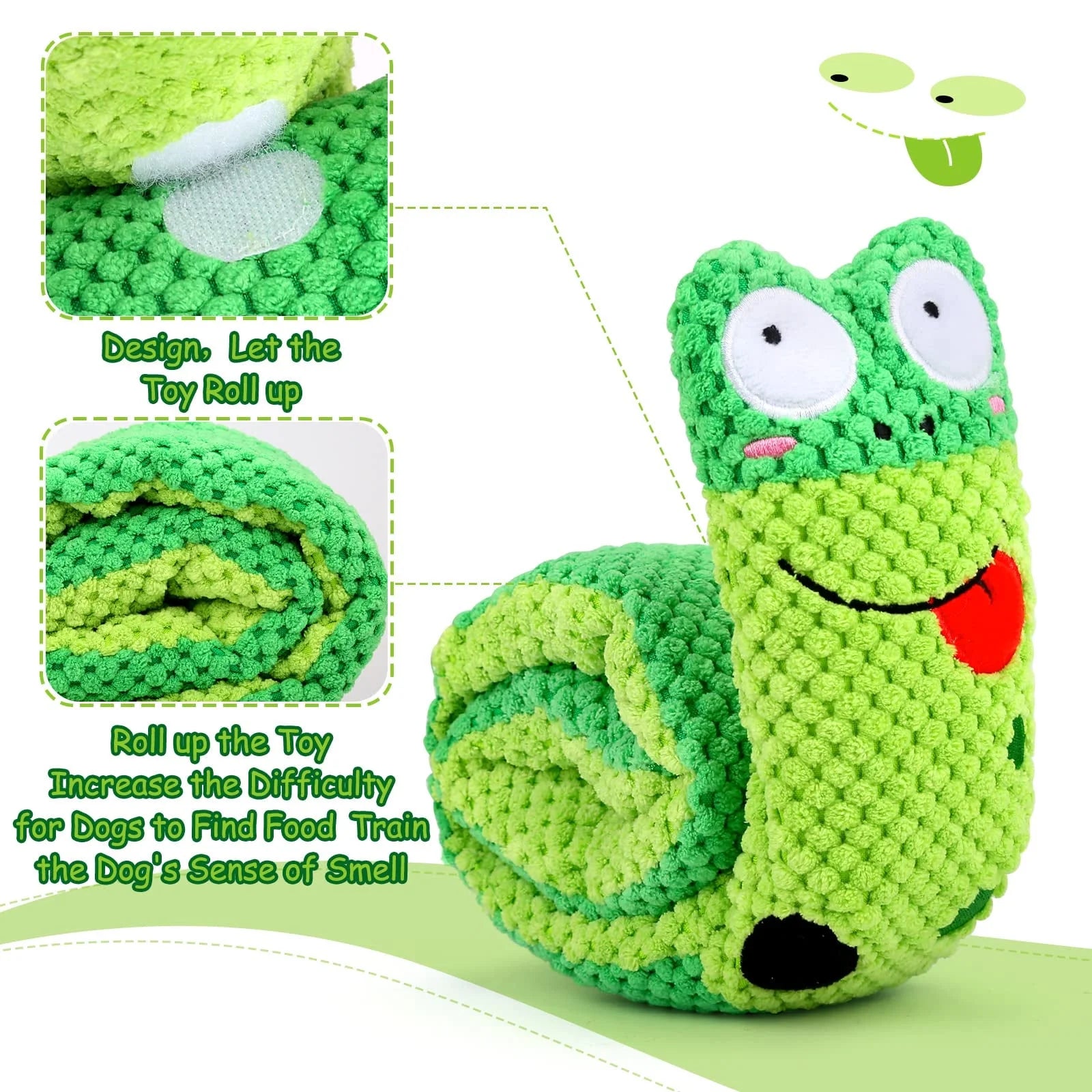 Deluxe Squeaky Dog Toys for Stress Relief and Engagement, IQ Training Puzzle, and Snuffle Toys for Foraging Instinct Development for Small, Medium, and Large Dogs